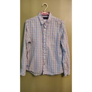 John Lennon Button Up Long Sleeve Shirt Men's LG Multicolor Shirt